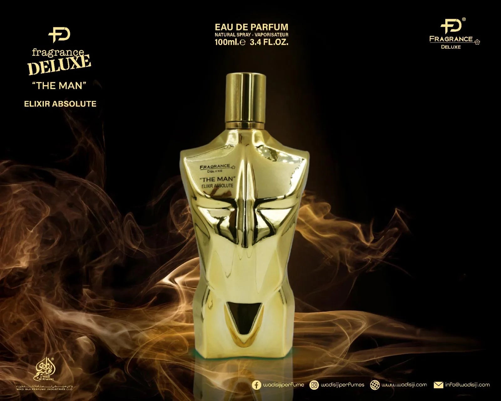THE MAN ELIXIR תואם LE MALE ELIXIR Jean Paul GAULTIER 100ML